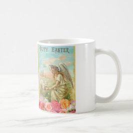Taza De Café ángel de Pascua feliz