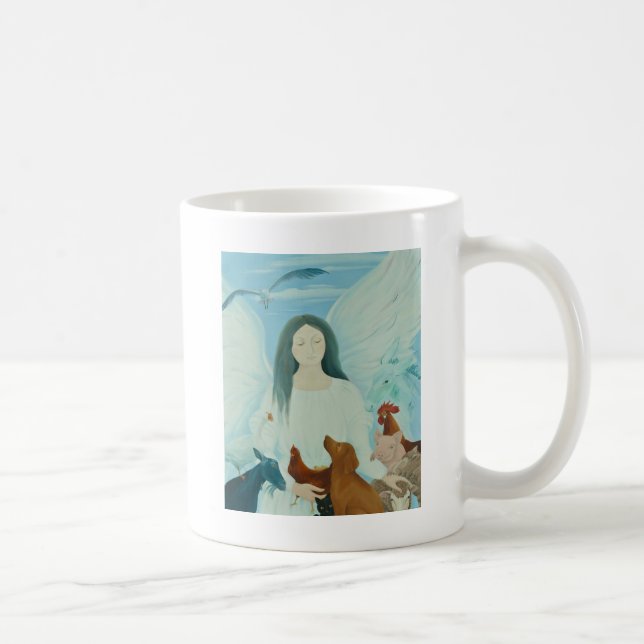Taza De Café Ángel de protección 2012 (Derecha)