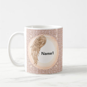 Taza De Café ángel de un ala