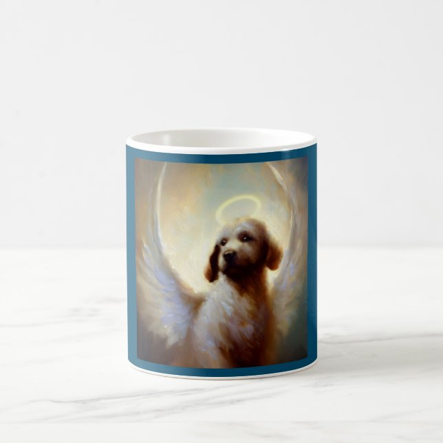 Taza De Café Ángel del perro (Centro)