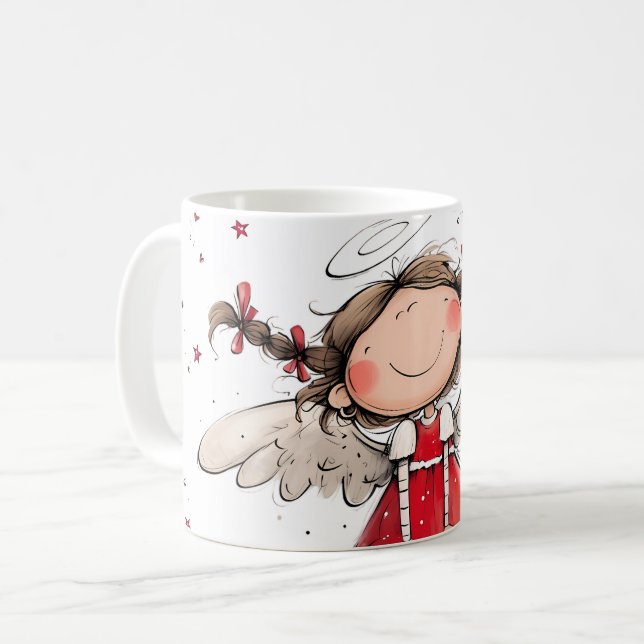 Taza De Café Ángel Dulce (Anverso izquierdo)