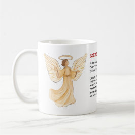 Taza De Café Ángel Gabriel Lexicon, Heraldo de Planes Divinos