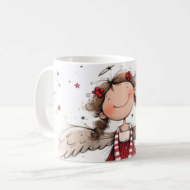 Taza De Café Angel Giggle  (Anverso izquierdo)