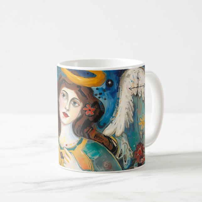 Taza De Café Angel Line  (Anverso derecho)