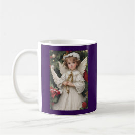 Taza De Café Ángel Navidades victorianos de época