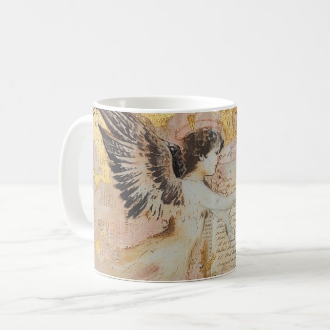 Taza De Café Angel Power  (Anverso izquierdo)
