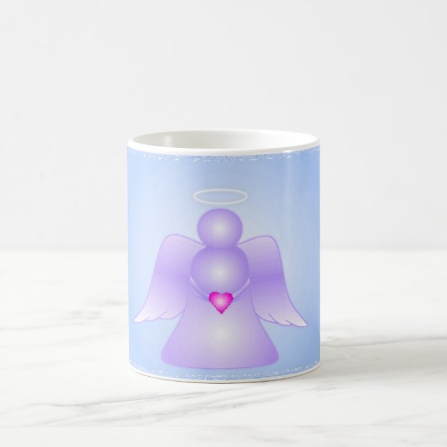 Taza De Café Ángel púrpura (Centro)