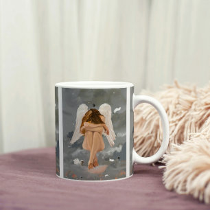 Taza De Café Ángel Resting
