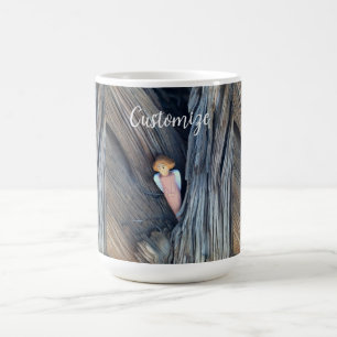 Taza De Café Ángel tallado en árbol Thunder Cove