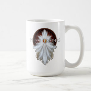 Taza De Café Angel Wings Snowflake Feliz Navidad TW ISO