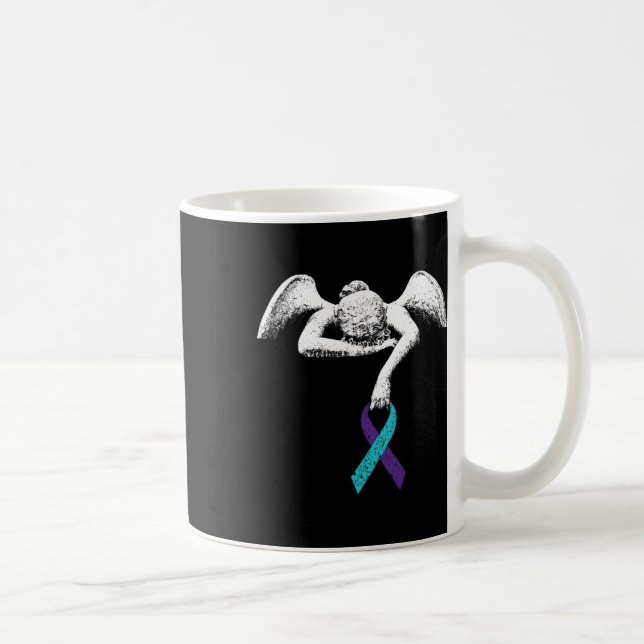 Taza De Café Ángel Y Centro De Prevención Del Suicidio Para La  (Derecha)