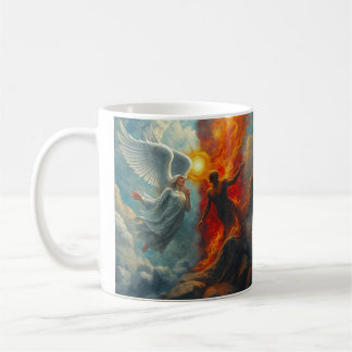 TAZA DE CAFÉ ÁNGEL Y DIABLO