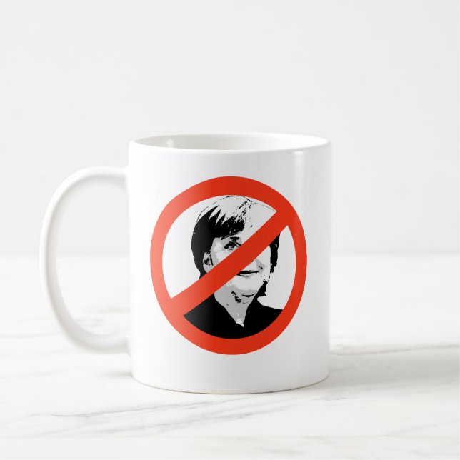 Taza De Café Angela Merkel (Izquierda)