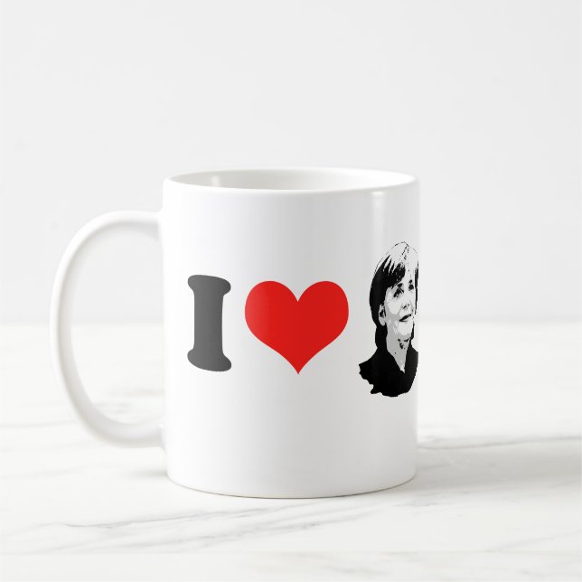 Taza De Café Angela Merkel (Izquierda)