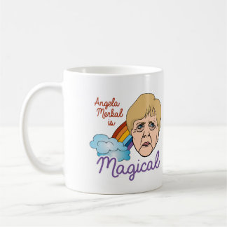 Taza De Café Angela Merkel es mágica - -