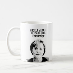 Taza De Café Angela Merkel Personalizado