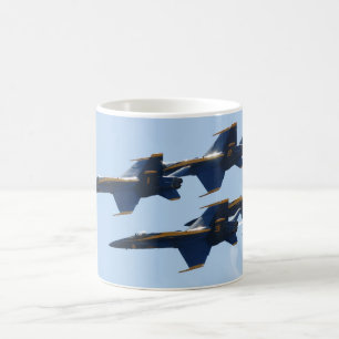 Taza De Café Ángeles azules