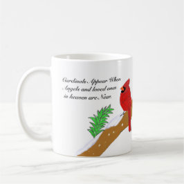 Taza De Café Ángeles cardenales del cielo