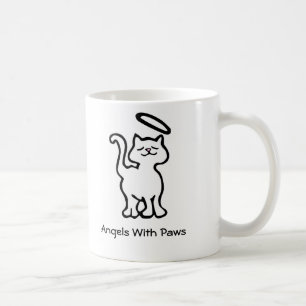 Taza De Café Ángeles con las patas