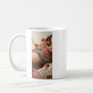 Taza De Café Ángeles guardianes con niño