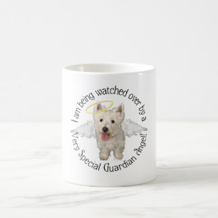 Taza De Café Ángeles Guardianes Westie