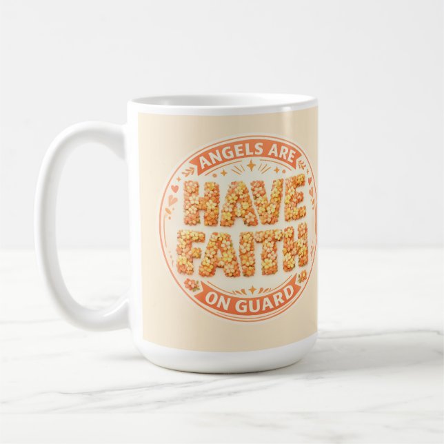 Taza De Café Angelic Faith Collection (Izquierda)