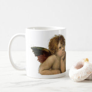 Taza De Café Angels ángel Raffael - Madonna Sixtina Raphael -