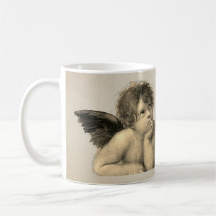 Taza De Café Angels - ángel Raphael Vintage - habby chic -