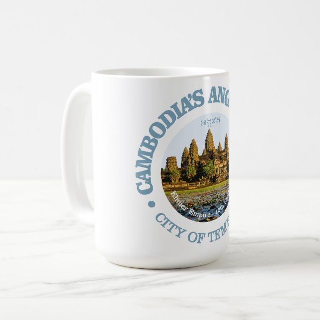 Taza De Café Angkor Wat (Anverso izquierdo)
