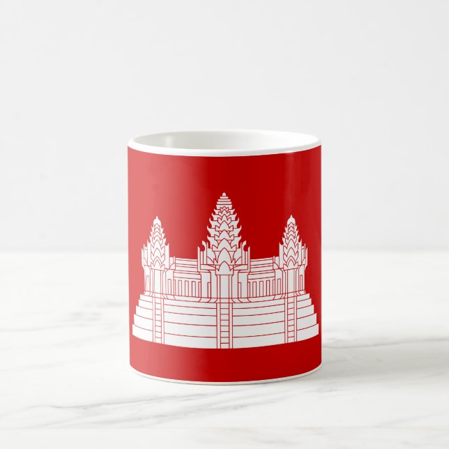 Taza De Café Angkor Wat Ver.2.0. Templo Khmer (Centro)