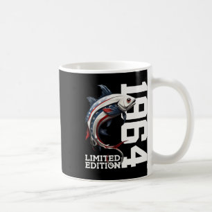 Taza De Café Angler 61st Birthday Fishing Limited Edition 1964