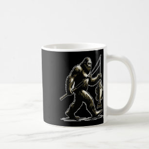 Taza De Café Angler Sasquatch Walleye F