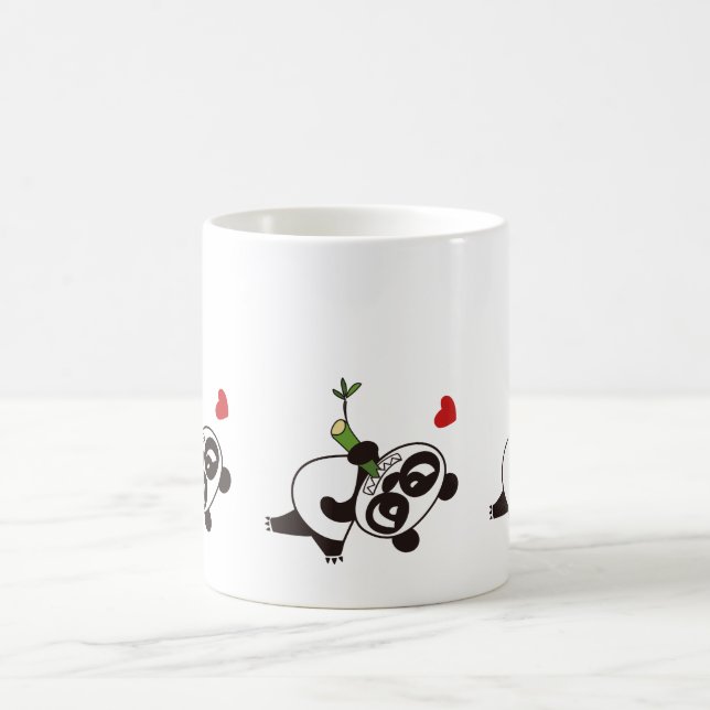Taza De Café Angry Face Panda 39 (Centro)