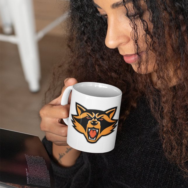Taza De Café Angry Raccoon Face Coffee Mug (Subido por el creador)
