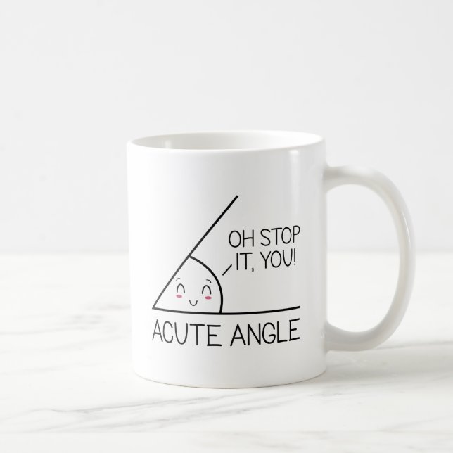 Taza De Café Ángulo agudo (Derecha)
