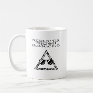Taza De Café Ángulos de Precisión Perfección en el Aprendizaje