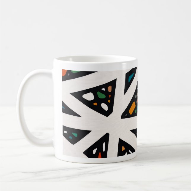 Taza De Café Ángulos en Color (Izquierda)