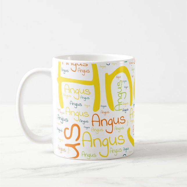 Taza De Café Angus (Izquierda)