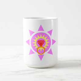 Taza De Café Anillo de diamantes