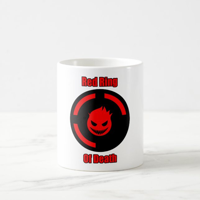 Taza De Café Anillo rojo de la muerte (Centro)