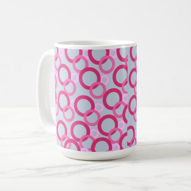 Taza De Café Anillos de Rosa (Anverso izquierdo)