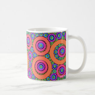 Taza De Café anillos del fractal