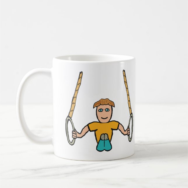 Taza De Café Anillos Gimnásticos (Izquierda)