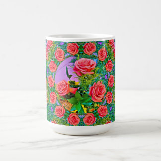 Taza De Café Anillos rosas