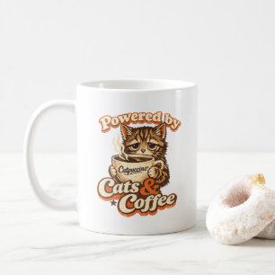 Taza De Café Animado por Gatos y Café – Gif para Amantes de Gat