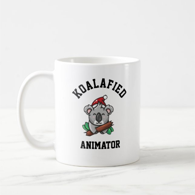Taza De Café Animador Koalafied (Izquierda)