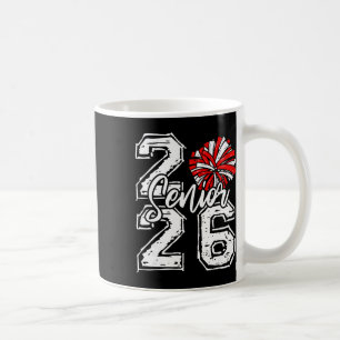 Taza De Café Animadora de la promoción de 2026 Pompones rojos d