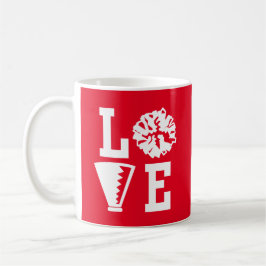 Taza De Café animadores de animadores, amor rojo