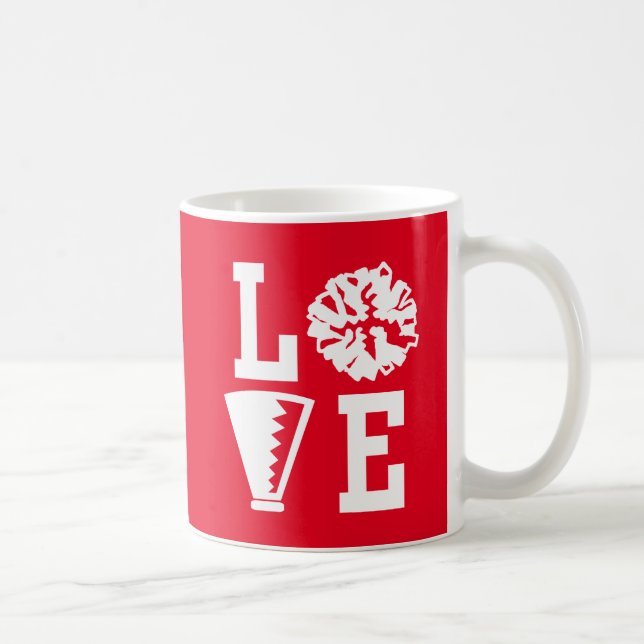 Taza De Café animadores de animadores, amor rojo (Derecha)