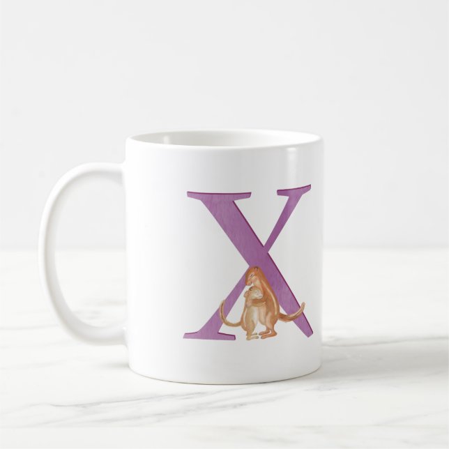 Taza De Café Animal ABC X es para xerus mug (Izquierda)